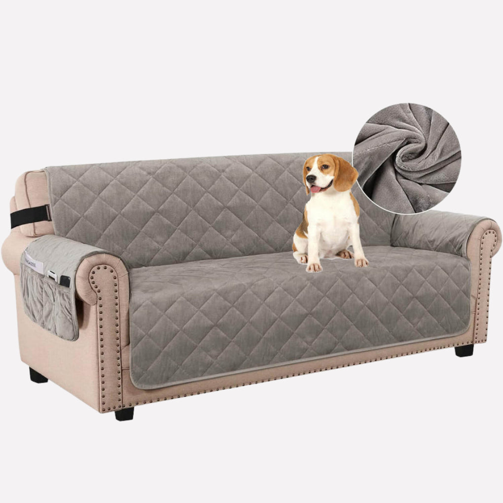 Thick Velvet Sofa Cover - Opulenza