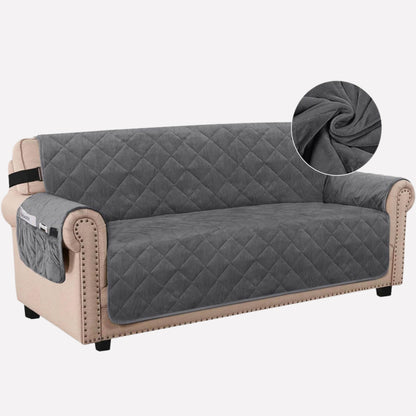 Thick Velvet Sofa Cover - Opulenza