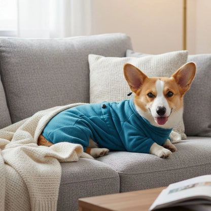 Ultra-Soft Fleece Dog Suit - Opulenza