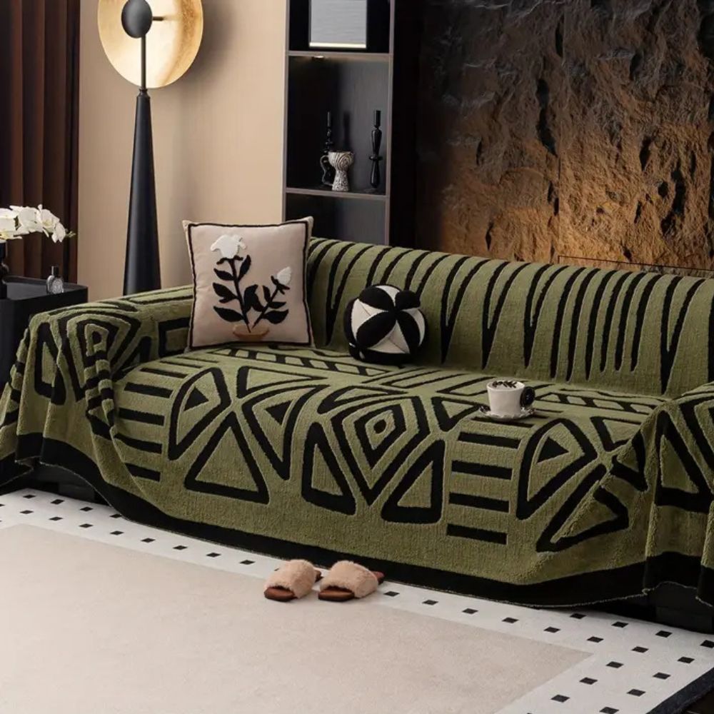 Urban Maze Couch Cover - Opulenza