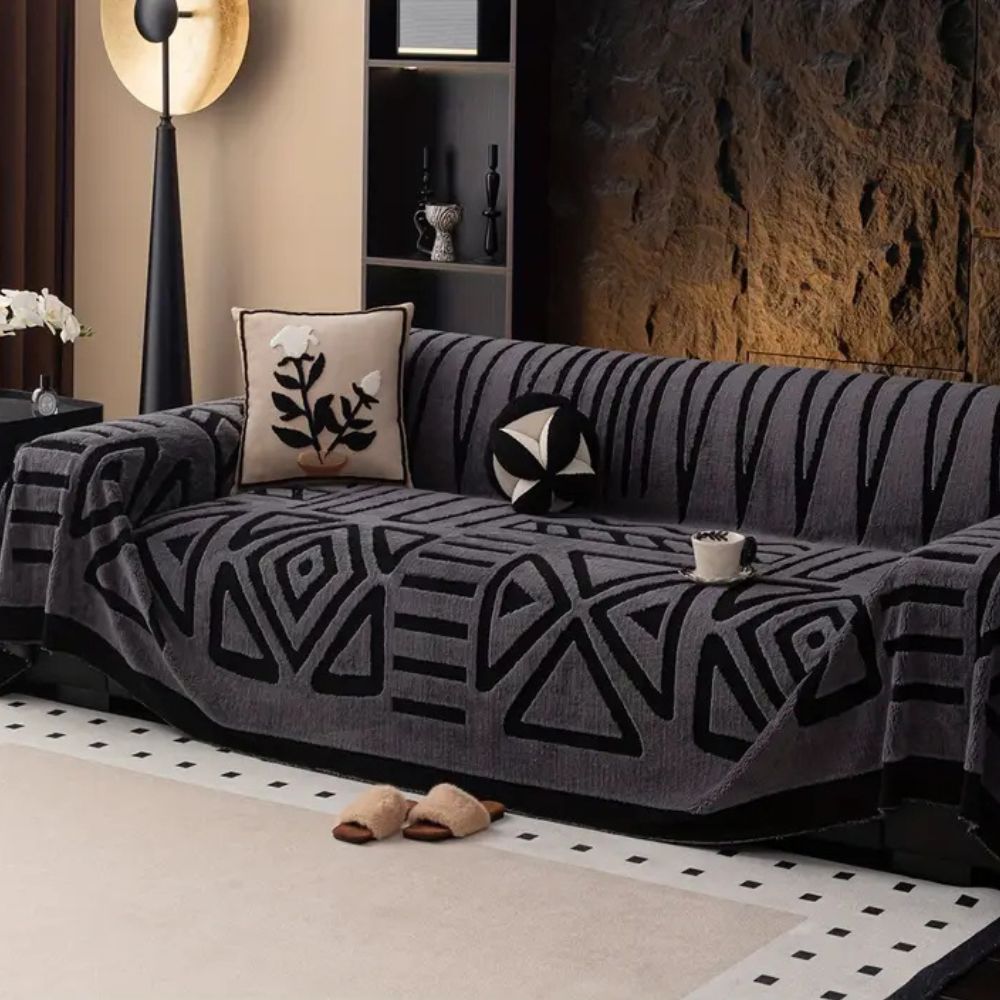 Urban Maze Couch Cover - Opulenza