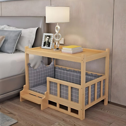 Wooden Dog House - Opulenza