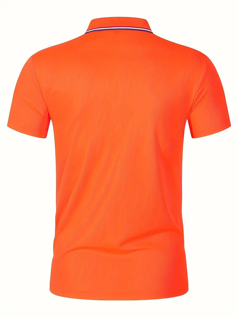 Orange Men's Polo for King's Day - image 2 of 4
