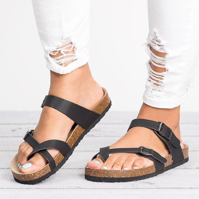 Orthopaedic Comfortable Adjustable Women's Sandals - Women's shoes