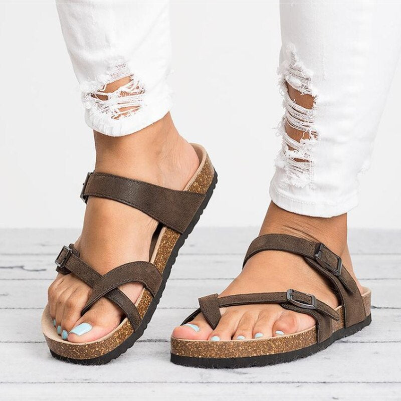 Orthopaedic Comfortable Adjustable Women's Sandals - image 2 of 2