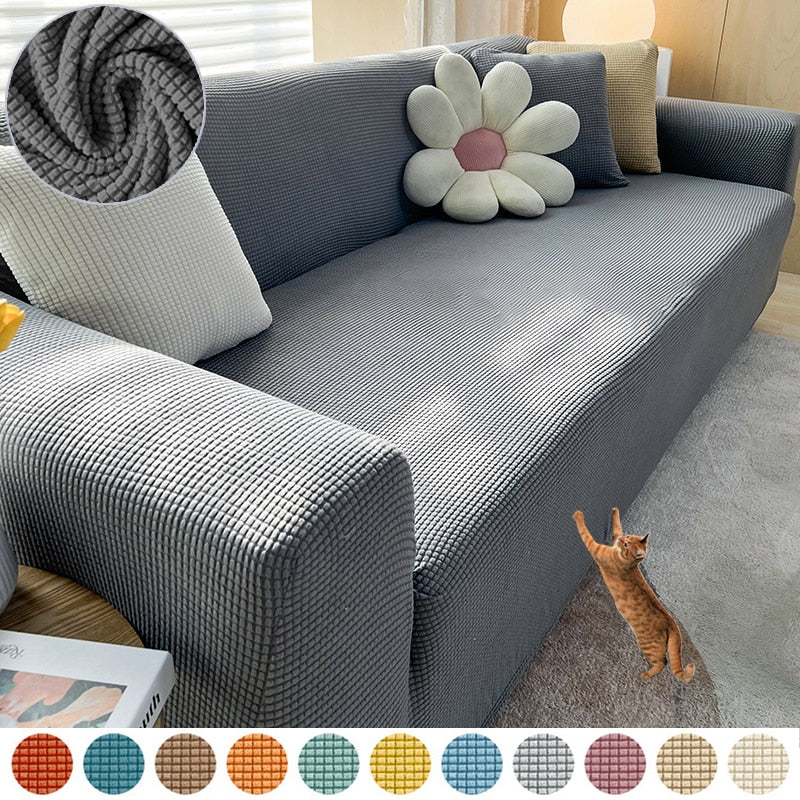 Stylish Stretch Sofa Cover - image 12 of 24