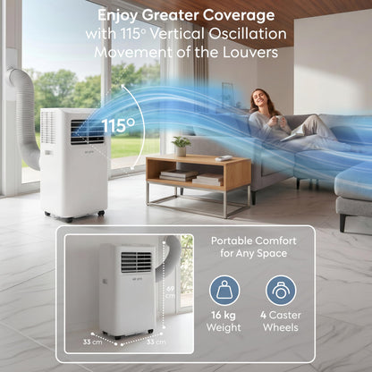 Smart Portable 3-in-1 Air Conditioner with WiFi - image 7 of 9