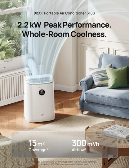 Smart 3-in-1 Portable Air Conditioner - image 2 of 9