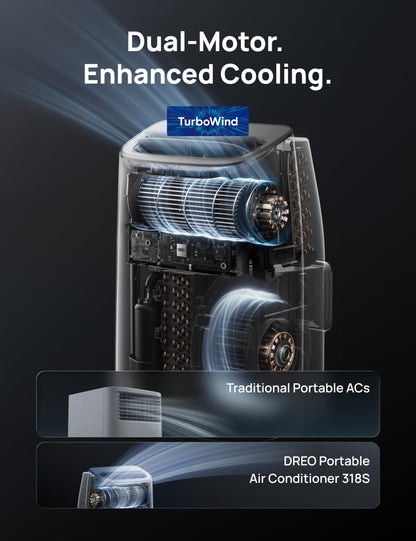 Smart 3-in-1 Portable Air Conditioner - image 3 of 9