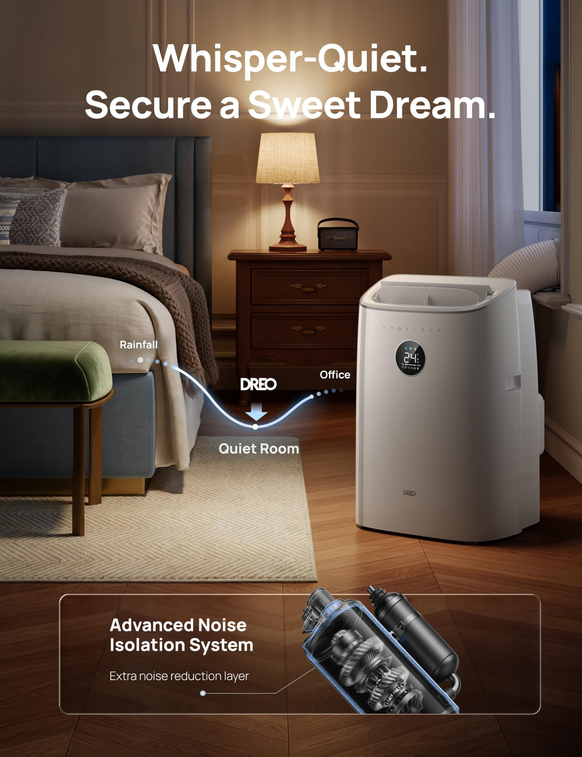 Smart 3-in-1 Portable Air Conditioner - image 5 of 9