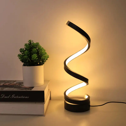 SPIRALUX Table Lamp - Modern Dimmable Spiral Design - Table lamps