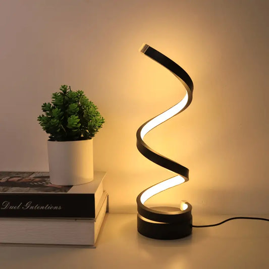 SPIRALUX Table Lamp - Modern Dimmable Spiral Design - Table lamps