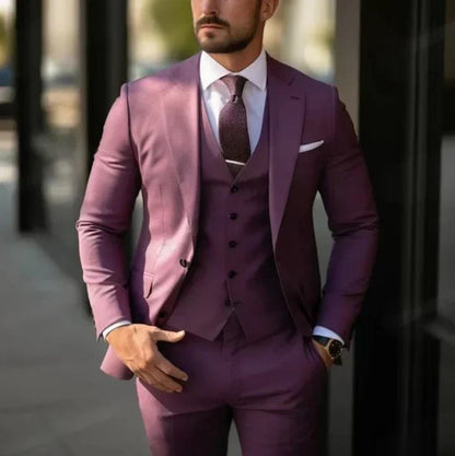 Modern 3-Piece Men's Suit - image 9 of 11