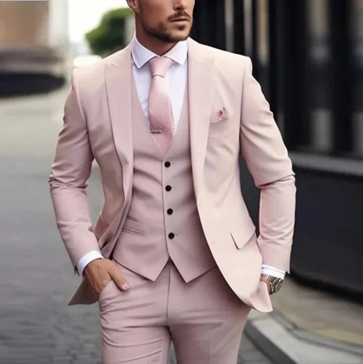 Modern 3-Piece Men's Suit - image 10 of 11