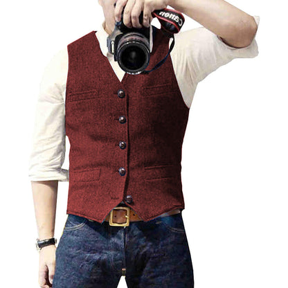 Stylish Men's Denim Waistcoat - image 8 of 8