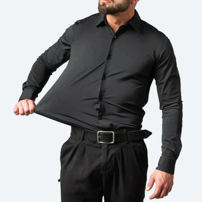 Hugo Stretch Men's Shirt - Comfort and Class - Men's Shirts & Tops