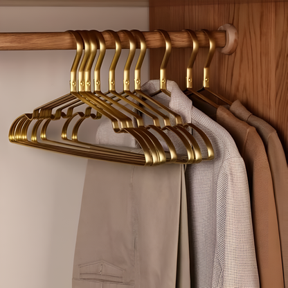 Non-Slip Aluminium Clothes Hangers - image 2 of 9
