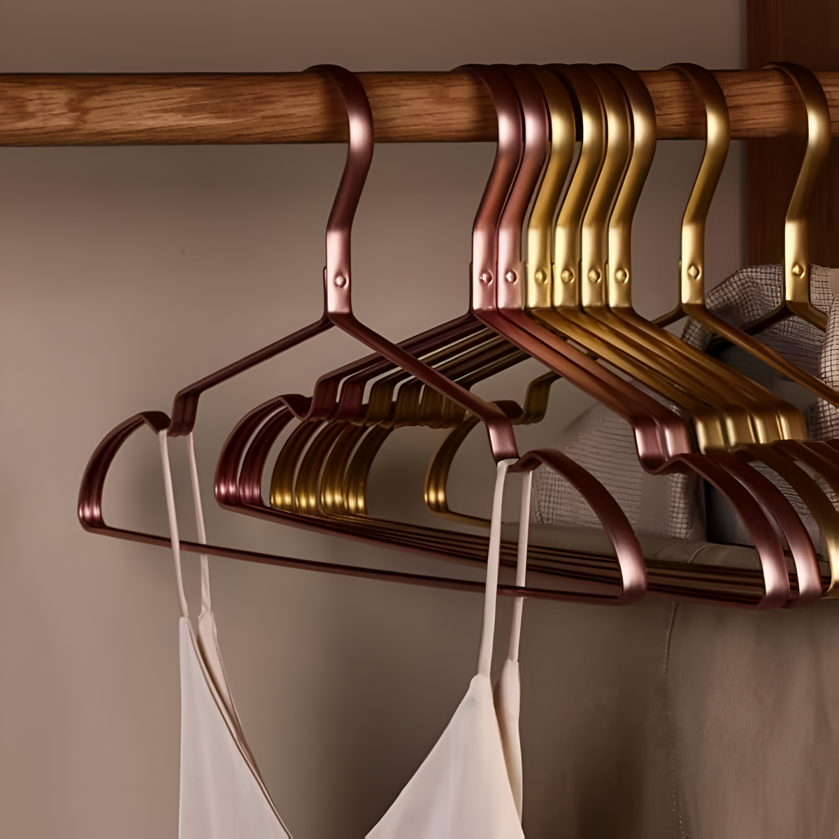 Non-Slip Aluminium Clothes Hangers - image 4 of 9