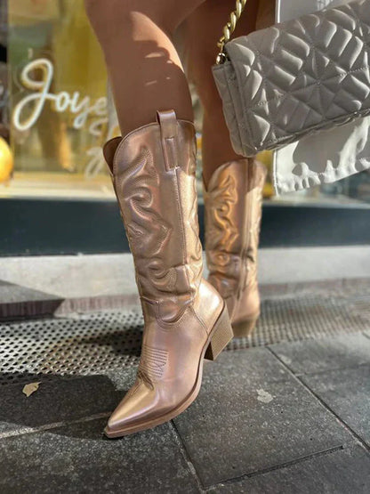 Stylish Women's Cowboy Boots - image 10 of 11