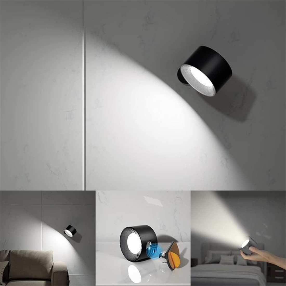 Rechargeable 360° LED Wall Lamp - image 12 of 17