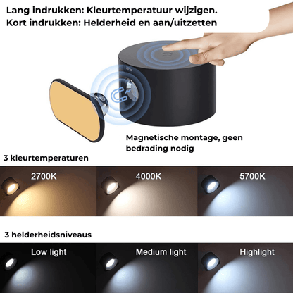 Rechargeable 360° LED Wall Lamp - image 4 of 17