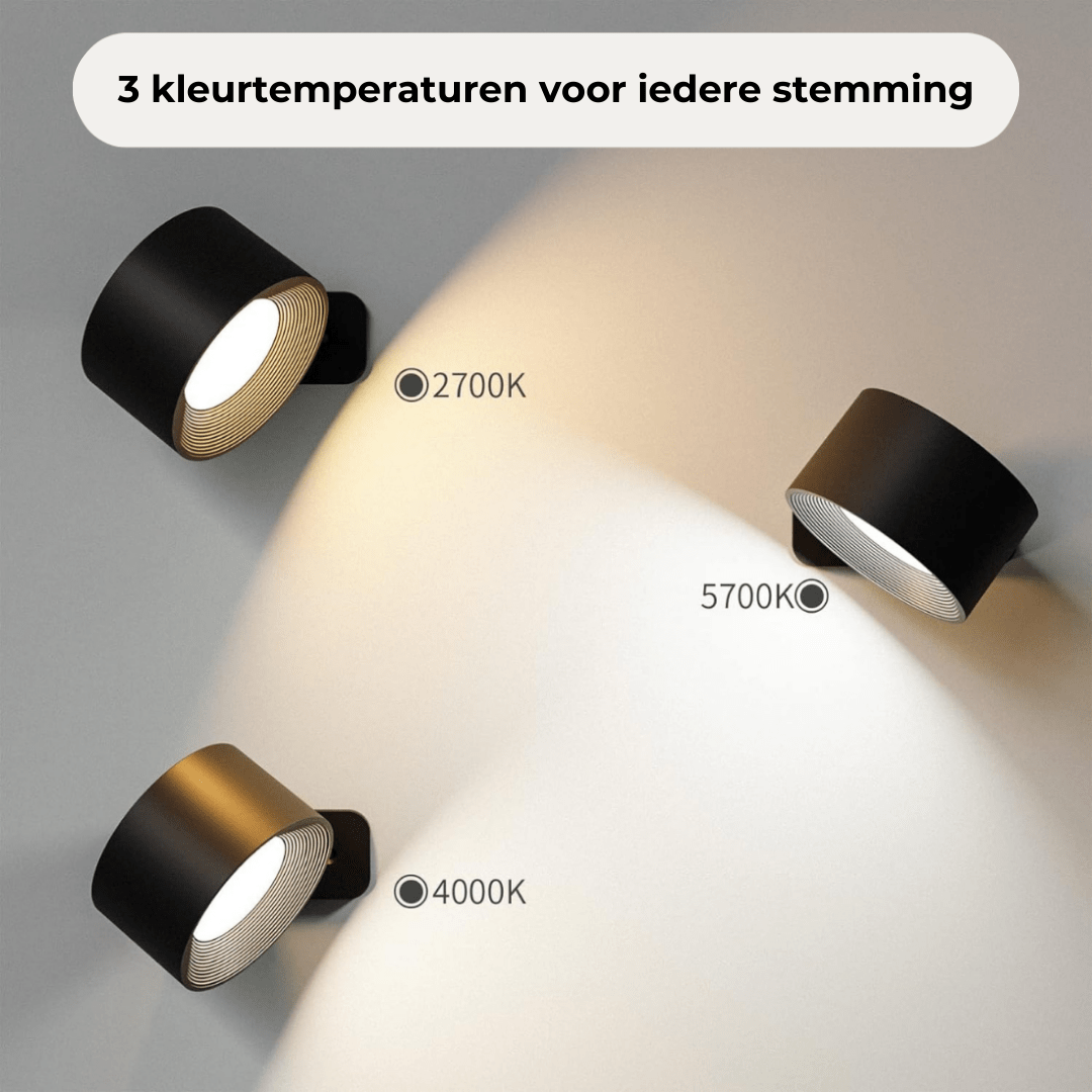 Rechargeable 360° LED Wall Lamp - image 7 of 17