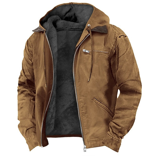 Stylish Men's Winter Coat - Comfort and Protection - Men's jackets