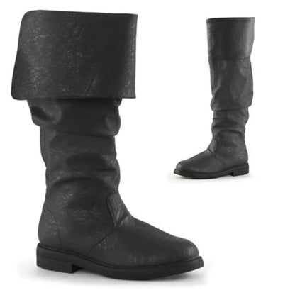 Frederik Tall Boots - Denim Print Men's | Stylish & Comfortable - Men's shoes
