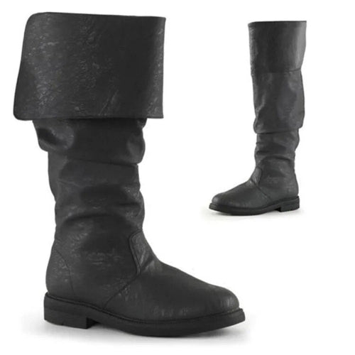 Frederik Tall Boots - Denim Print Men's | Stylish & Comfortable - Men's shoes