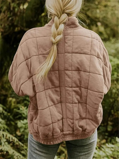 Fashionable Oversized Women's Transitional Coat - image 16 of 20