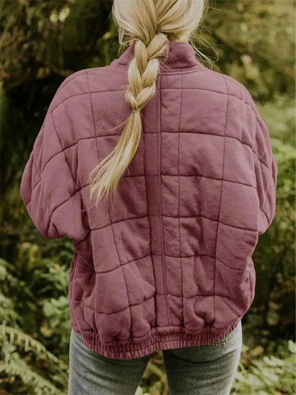 Fashionable Oversized Women's Transitional Coat - image 18 of 20