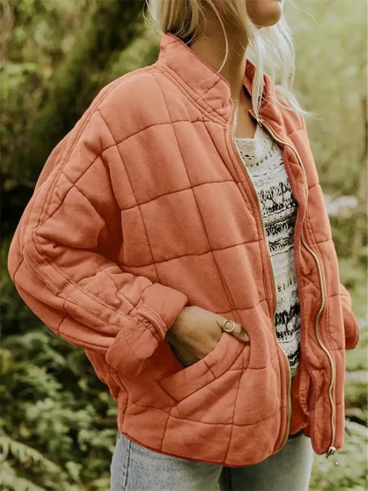 Fashionable Oversized Women's Transitional Coat - image 19 of 20