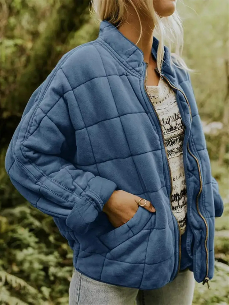 Fashionable Oversized Women's Transitional Coat - image 5 of 20