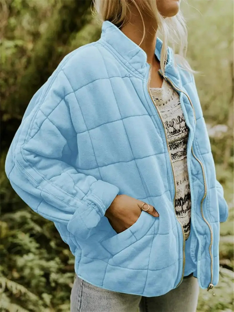 Fashionable Oversized Women's Transitional Coat - image 6 of 20