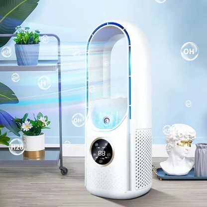 Quiet Compact Portable Air Conditioner - Bladeless Cooling - Verkoeling voor Thuis