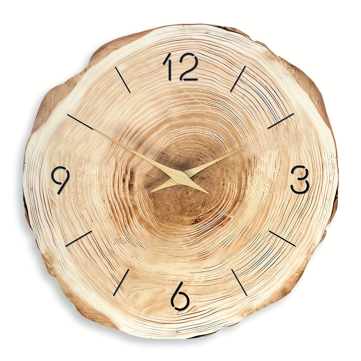 Silent Wooden Wall Clock Dandy - image 3 of 8