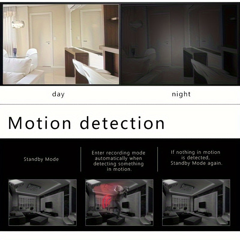 Mini Camera Full HD with Night Vision & Motion Detection - image 8 of 10