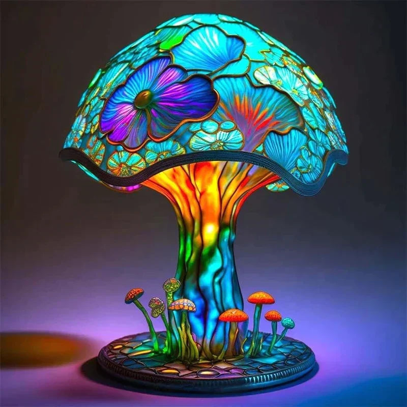 AuraLume Lamp - Enchanting Glass Design | Magical Atmosphere - Table lamps
