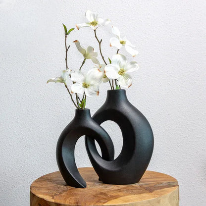 Gleora | Unique Flower Vase - Intertwined Design - Home products