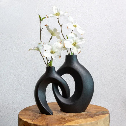 Gleora | Unique Flower Vase - Intertwined Design - Home products