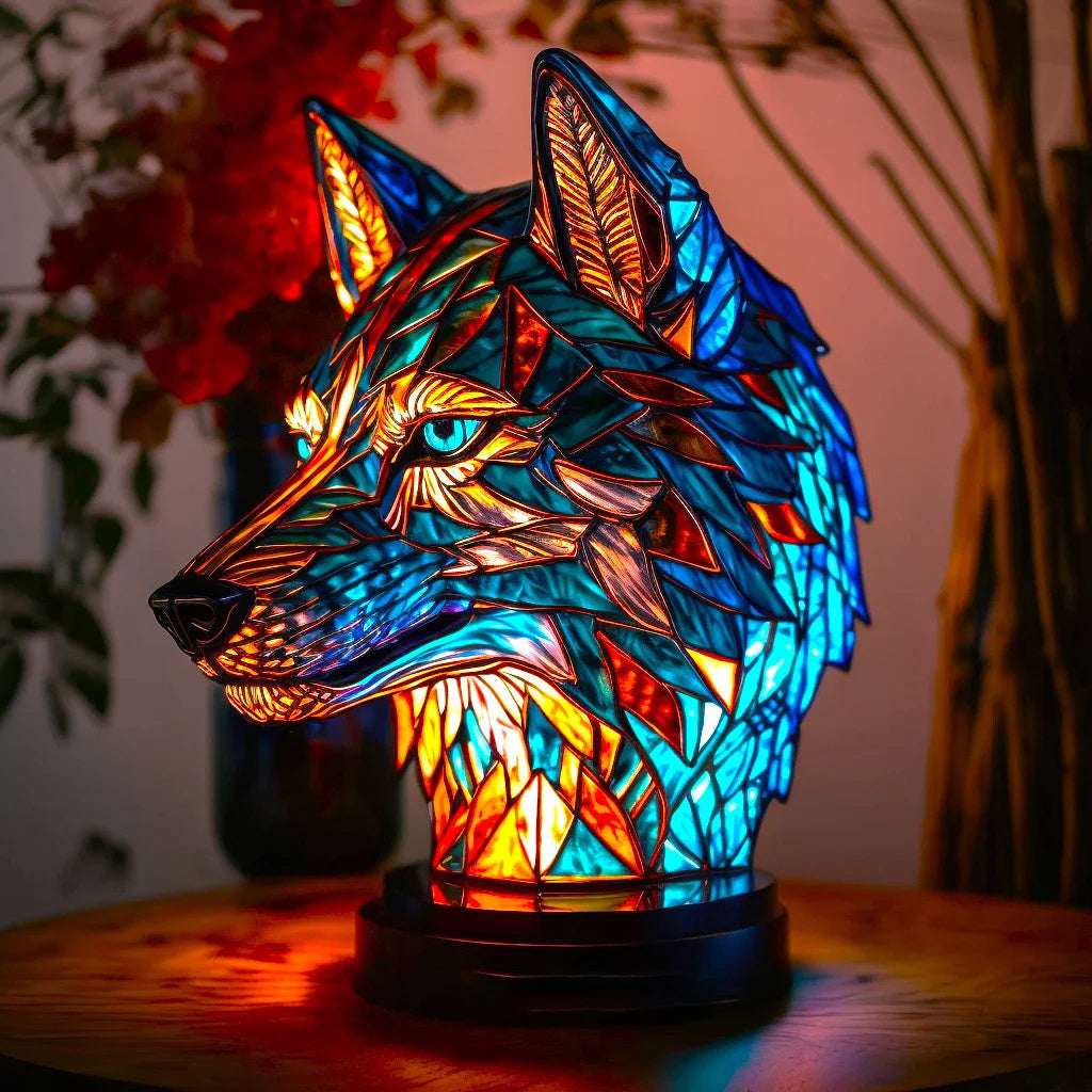 Lia Illuminated Animal Art - Unique Mythical Lighting - Table lamps