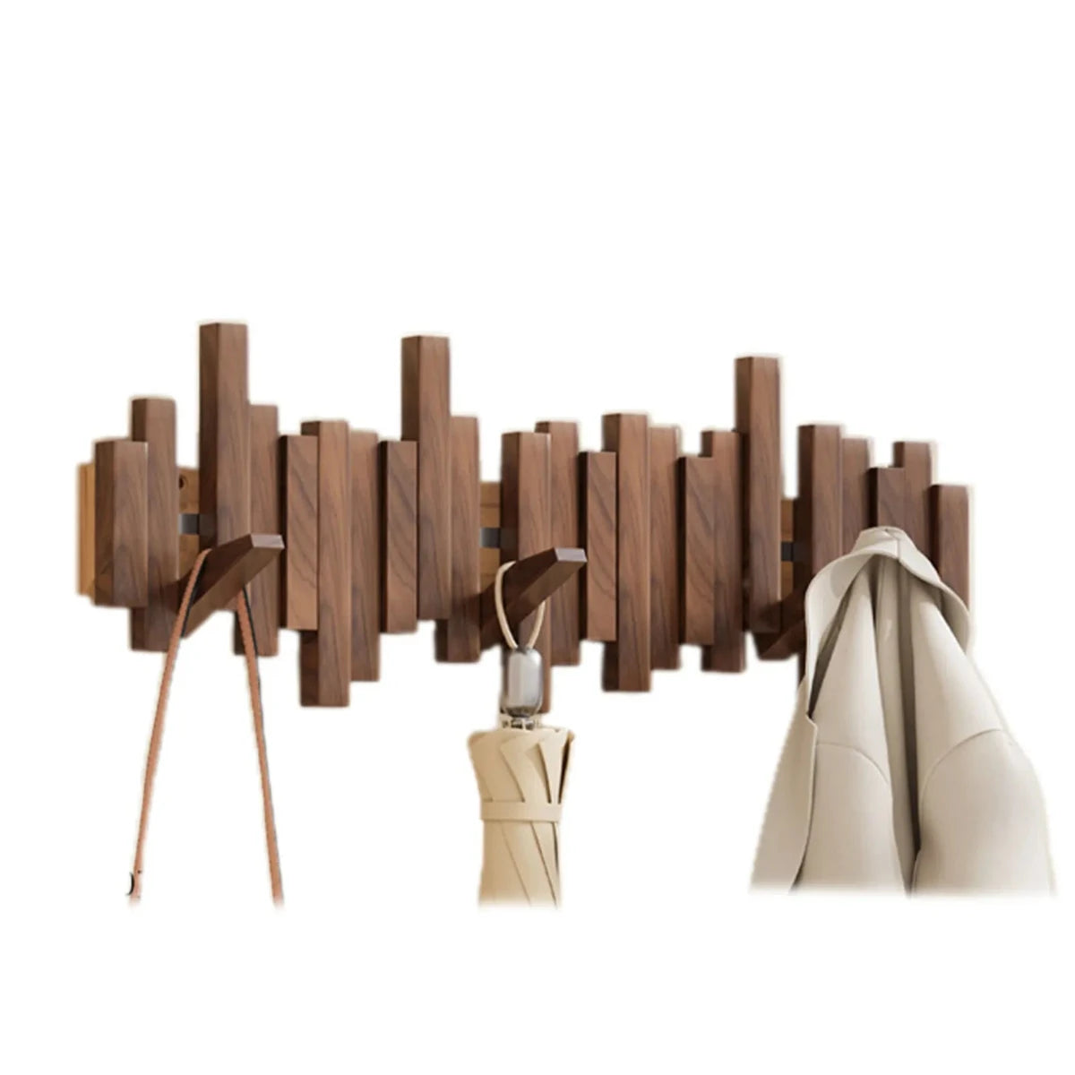 Unique Wall Coat Rack with Piano-Style Design for an Elegant Hallway - image 2 of 8