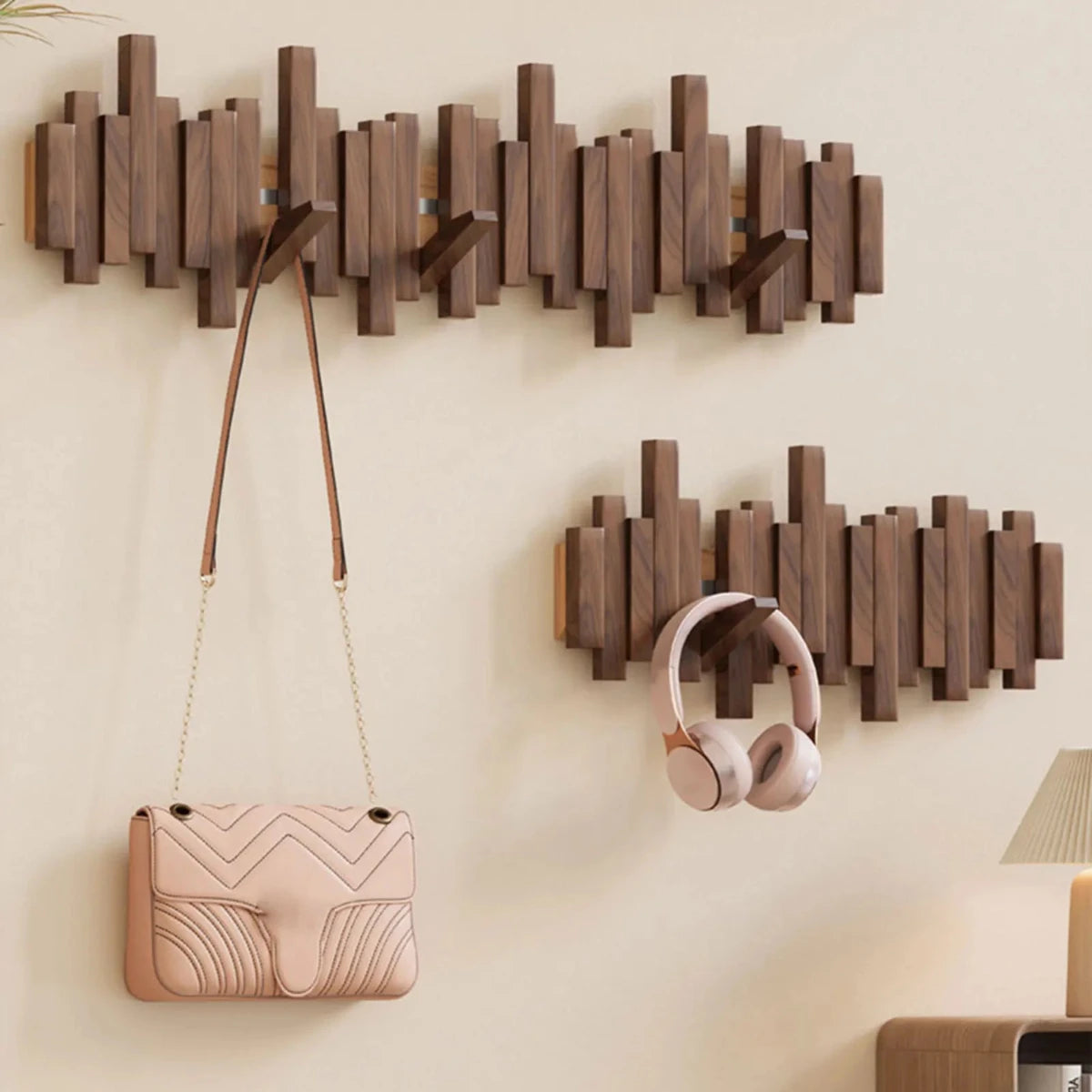 Unique Wall Coat Rack with Piano-Style Design for an Elegant Hallway - image 6 of 8