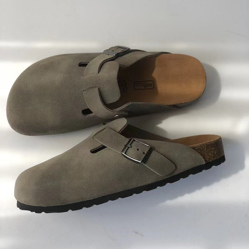 Unisex Leather Sandals - image 2 of 7