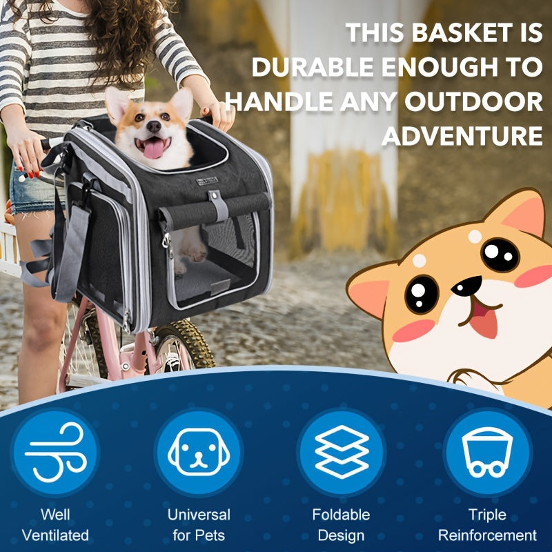 Expandable Bicycle Basket for Pets - image 10 of 15