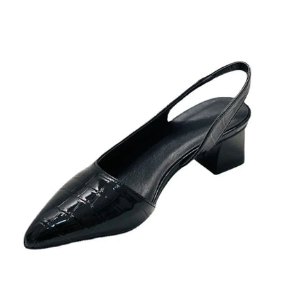 Vintage Pointed Slingback Pumps - image 6 of 7