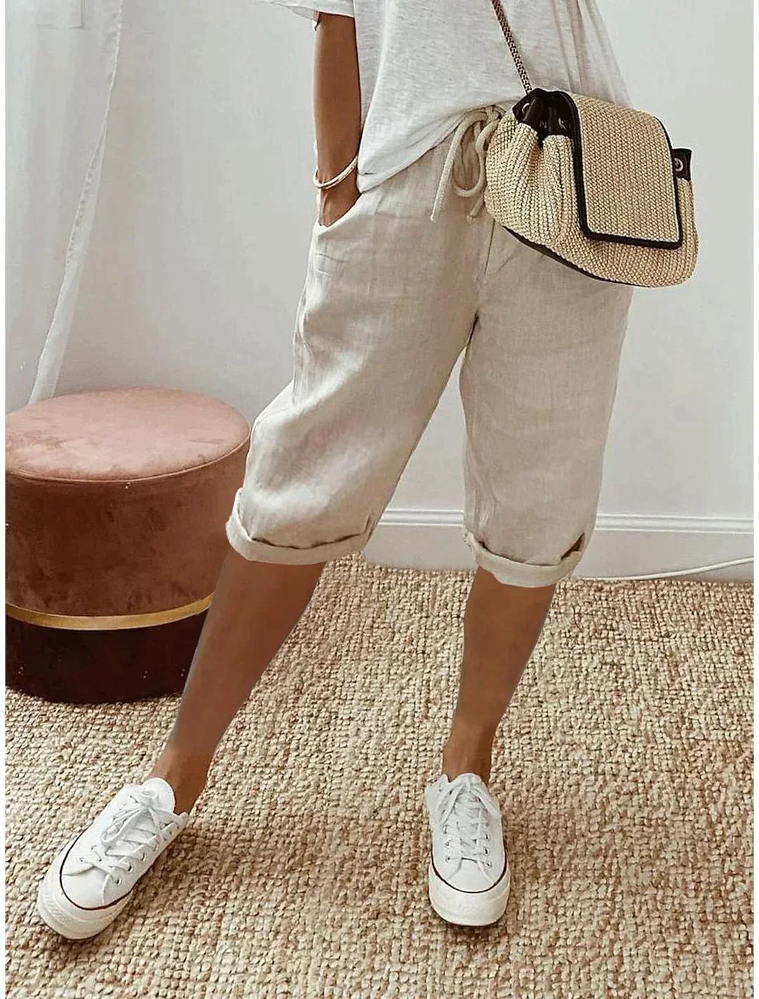 Women's Summer Trousers - Stylish & Breathable - Trousers & Skirts ladies