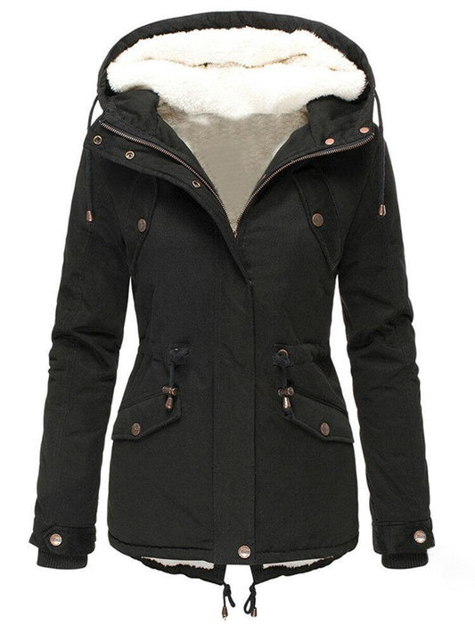 Water-Repellent Women's Winter Coat - Warm, Stylish, Comfortable - Jackets ladies