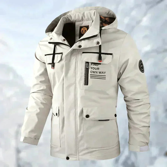 Water- and Windproof Men's Jacket | Detachable Hood - Men's jackets