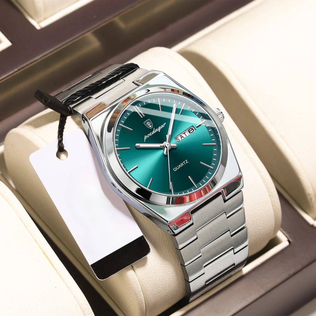 Waterproof Stainless Steel Men's Watch | Luxury & Durable - Men’s Accessories
